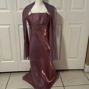 Prom Dress Lavender color size 4